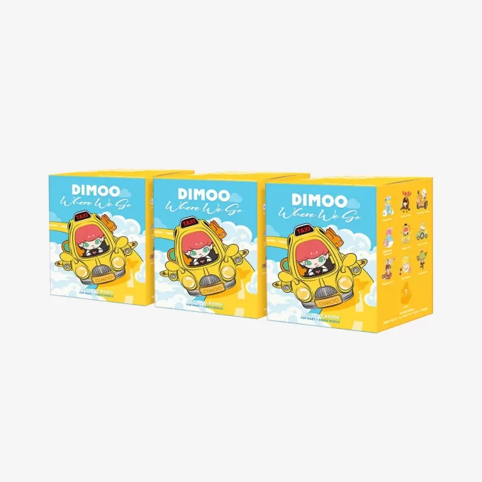 DIMOO Where We Go-märke (3 delar och 9 delar)