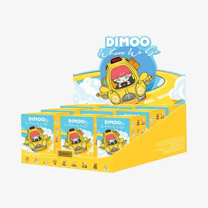 DIMOO Where We Go-märke (3 delar och 9 delar)
