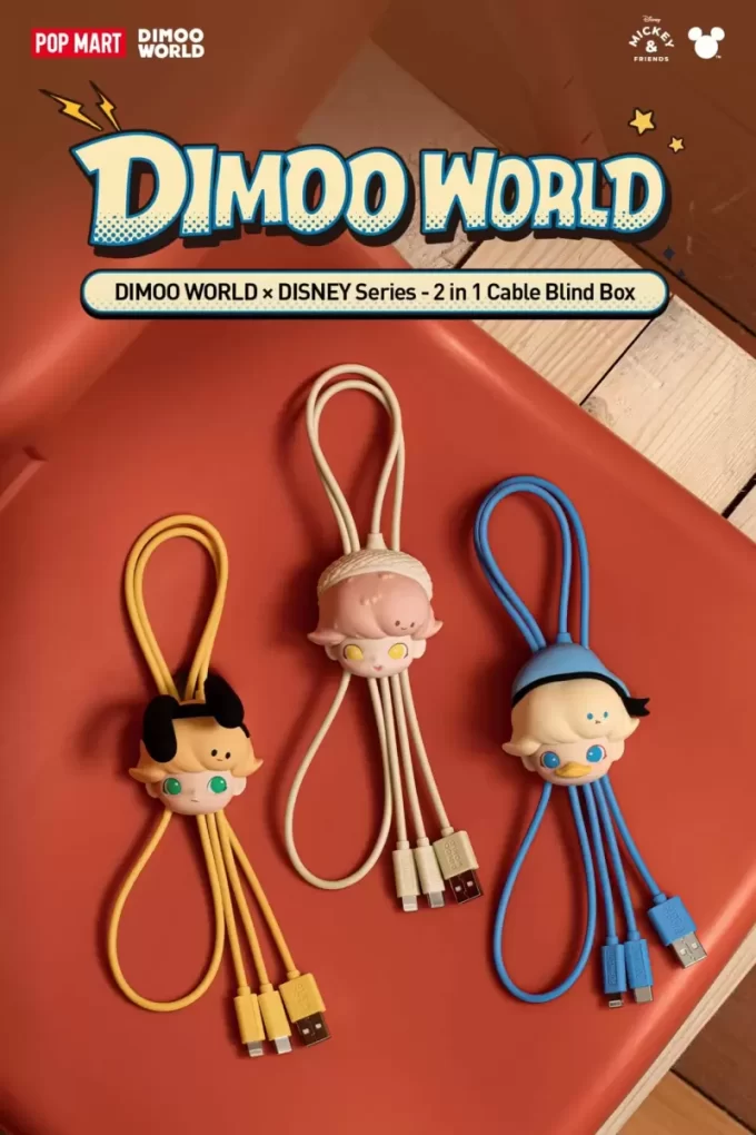 DIMOO WORLD × DISNEY-serien – 2-i-1-kabeldosa för blinda enheter DIMOO WORLD × DISNEY-serien – 2-i-1-kabeldosa för blinda enheter