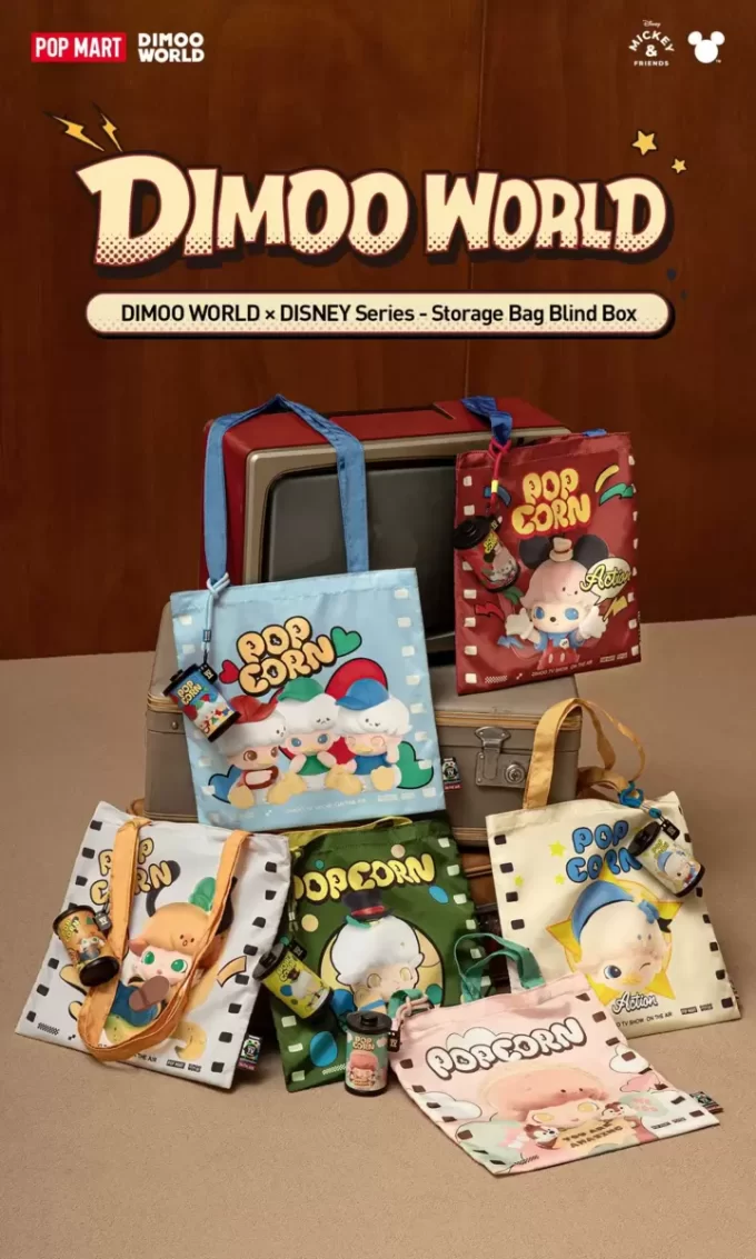DIMOO WORLD × DISNEY-serien – Förvaringsväska Blindlåda DIMOO WORLD × DISNEY-serien – Förvaringsväska Blindlåda