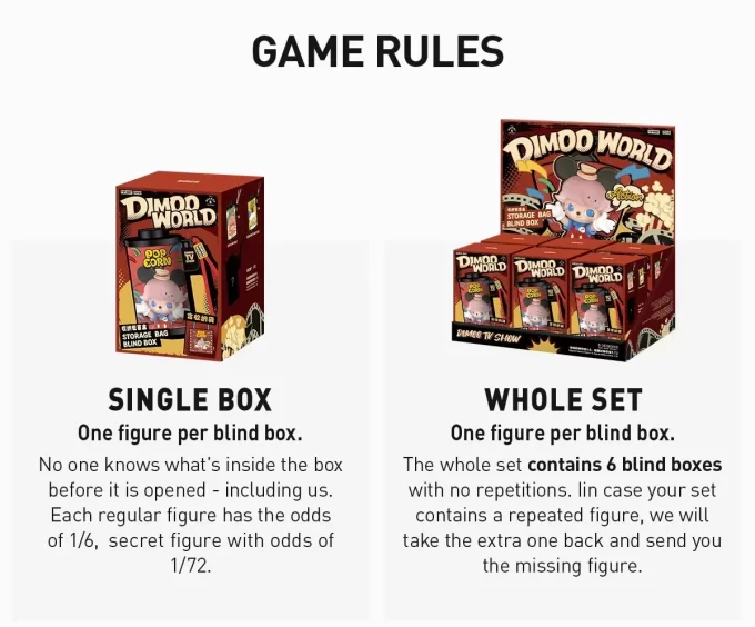 DIMOO WORLD × DISNEY-serien – Förvaringsväska Blindlåda DIMOO WORLD × DISNEY-serien – Förvaringsväska Blindlåda