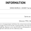 DIMOO WORLD × DISNEY-serien – Mobilskal