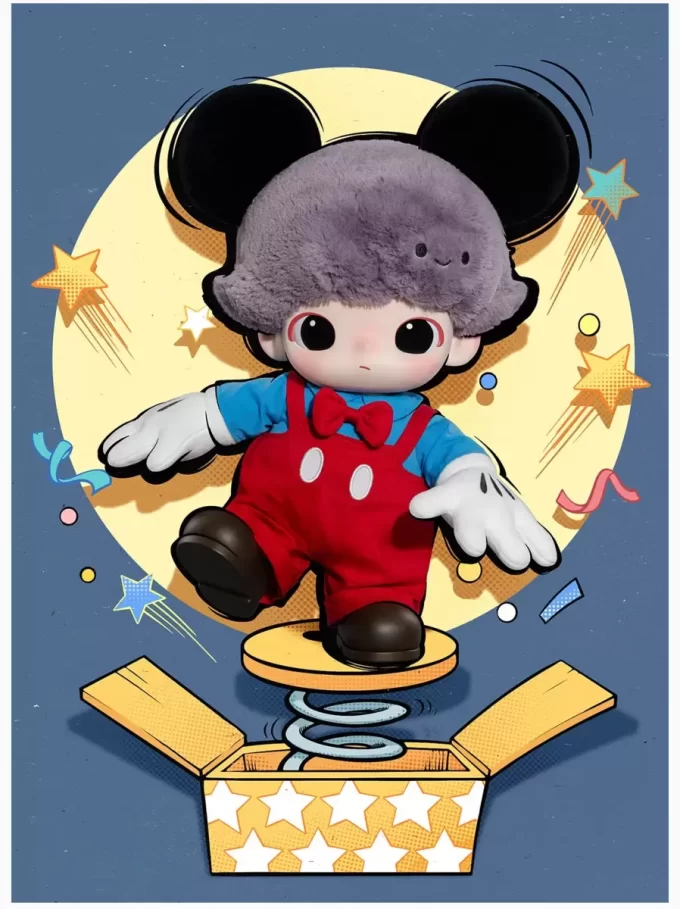 DIMOO WORLD × DISNEY-serien – Musse Mugg i vinyl