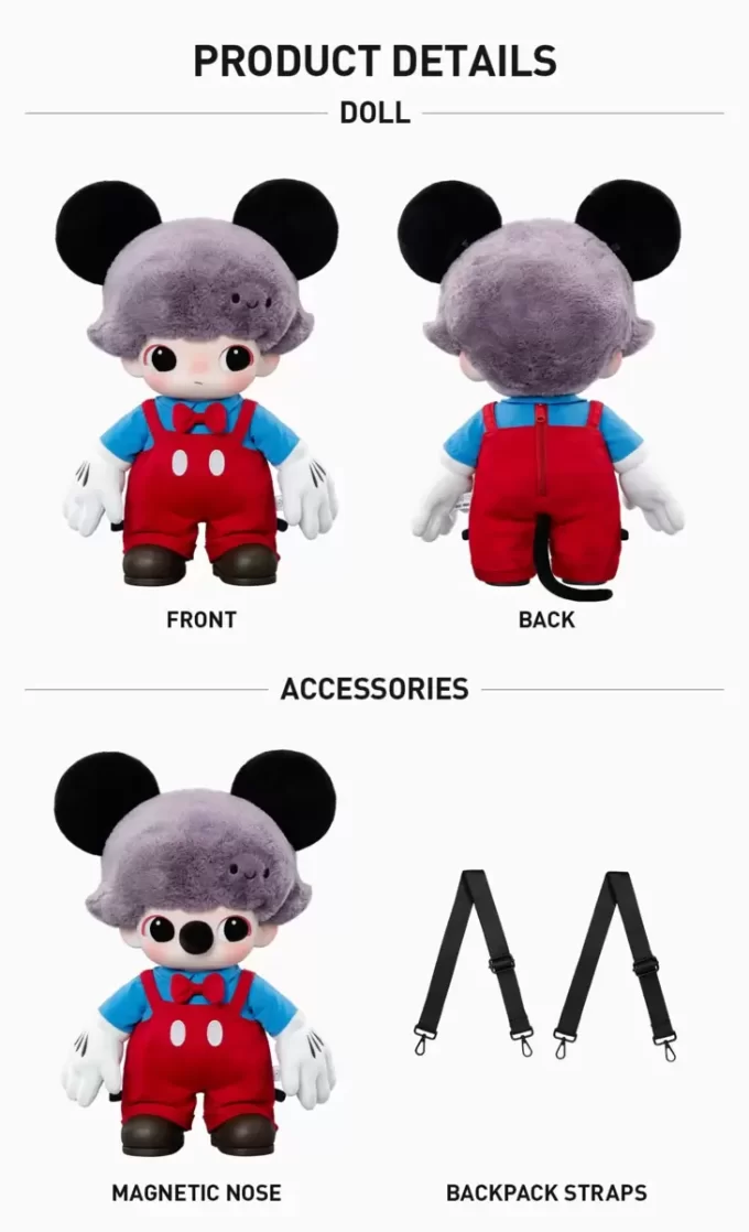 DIMOO WORLD × DISNEY-serien – Musse Mugg i vinyl