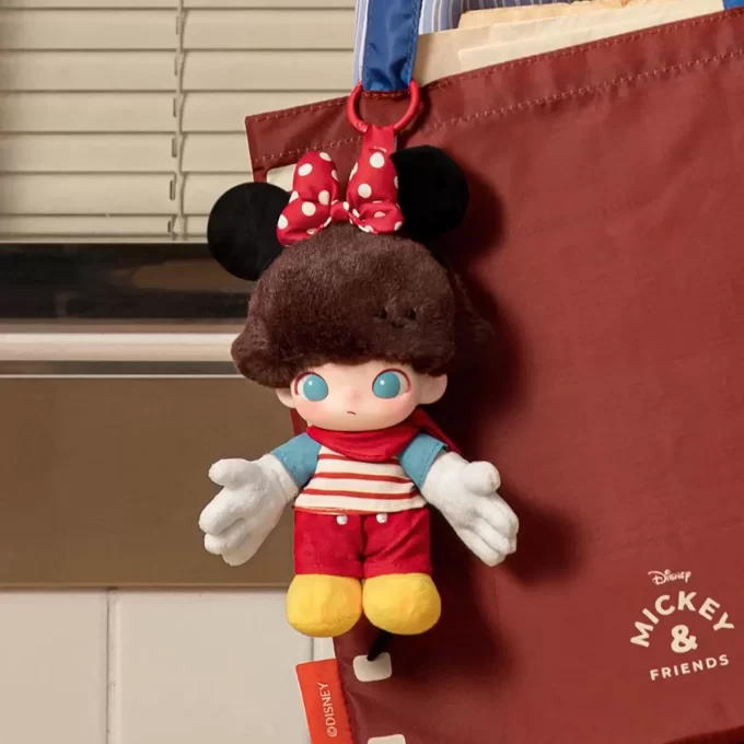 DIMOO WORLD × DISNEY-serien – Vinylplyschnyckelring med blindask