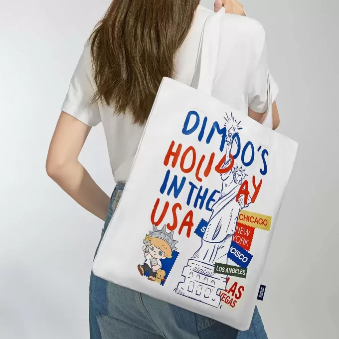 DIMOOS SEMESTER I USA-SERIE – Canvasväska