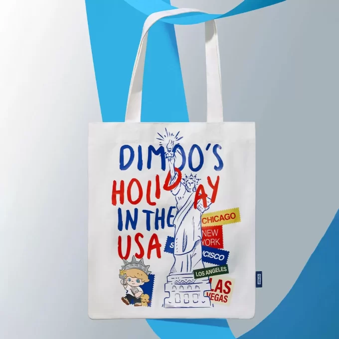 DIMOOS SEMESTER I USA-SERIE – Canvasväska