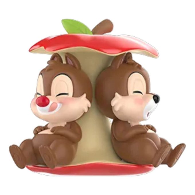 Disney Chip ”N Dale Fun Loving Brother-serien Figurer ”Apple Is Full”