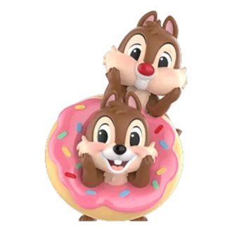 Disney Chip ”N Dale Fun Loving Brother-serien Figurer ”Sweet Donut Bite”