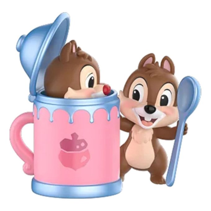 Disney Chip ”N Dale Fun Loving Brother-serien Figurer ”Tekopp Gömd Kattunge”