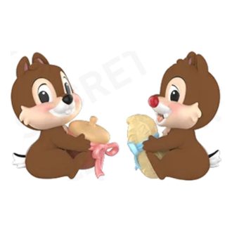 Disney Chip ”N Dale Fun Loving Brother-seriens figurer ”Exchange Gift” hemlig utgåva