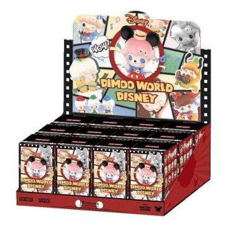 Disney Dimoo World Figur Förseglat Etui (12 Blindboxar)