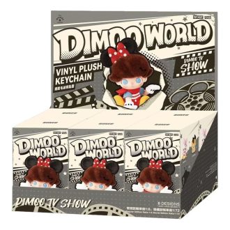 Disney Dimoo World Vinylplyschhänge Förseglat Etui (6 Blindlådaes)