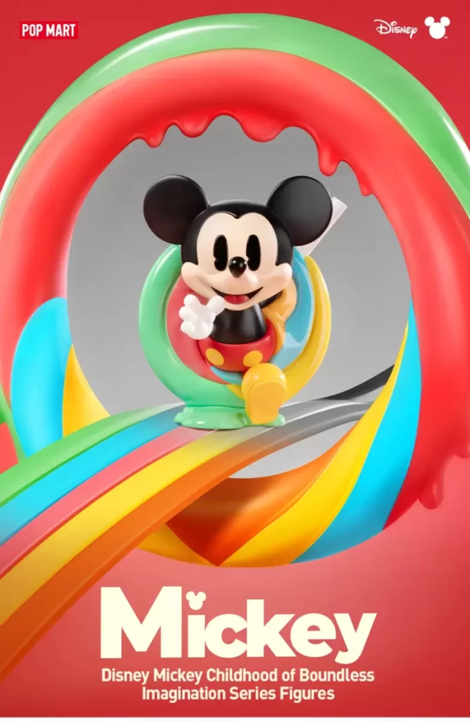 Disney Mickey Mouse Childhood Of Gränslös Fantasi Seriefigurer