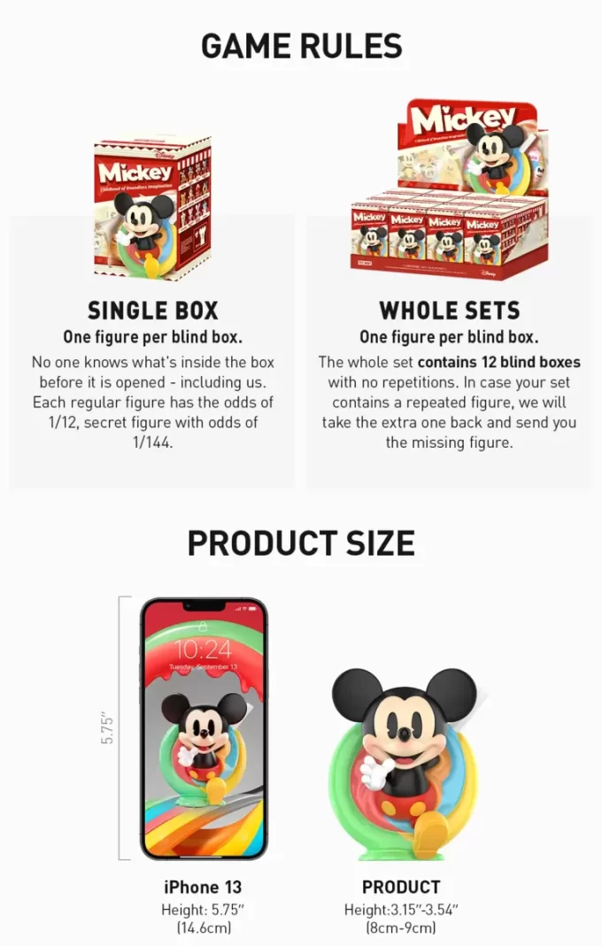 Disney Mickey Mouse Childhood Of Gränslös Fantasi Seriefigurer