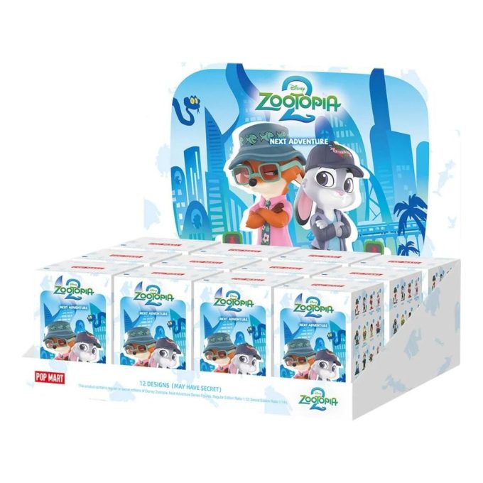 Disney Zootopia Next Adventure-figurer i förseglat fodral (12 blinda lådor)