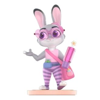 Disney Zootropolis Nästa Äventyrsfigurer ”Bling Bling Judy”
