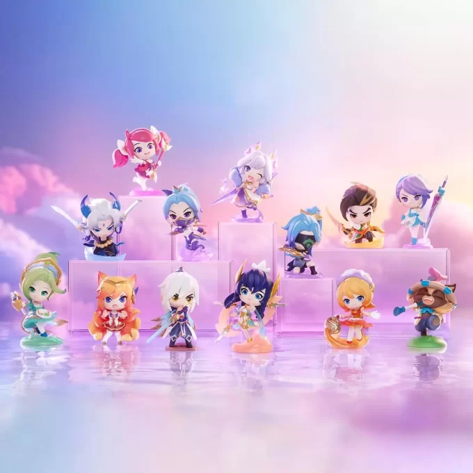 Fight For The Golden Spatula Chibi-seriens figurer