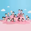 Figurer från Chibi Maruko Chans The Time With You-serien