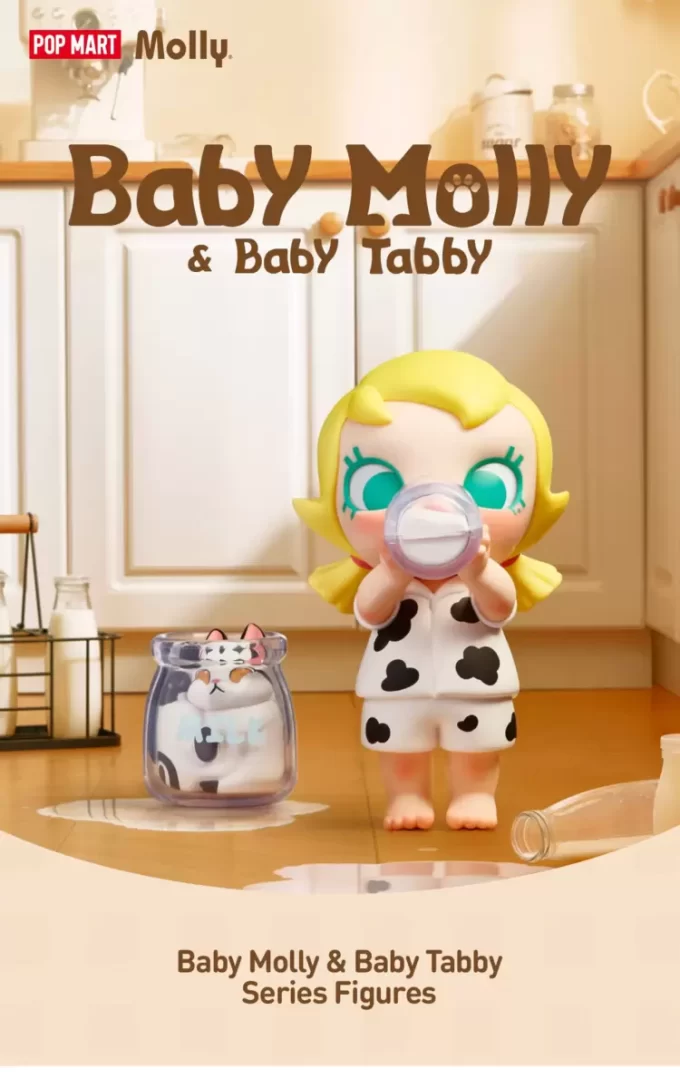 Figurer i Baby Molly- och Baby Tabby-serien Figurer i Baby Molly- och Baby Tabby-serien