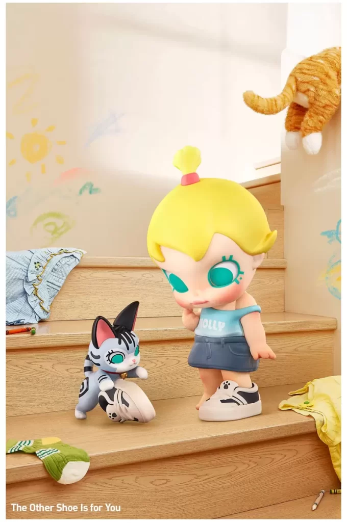 Figurer i Baby Molly- och Baby Tabby-serien Figurer i Baby Molly- och Baby Tabby-serien
