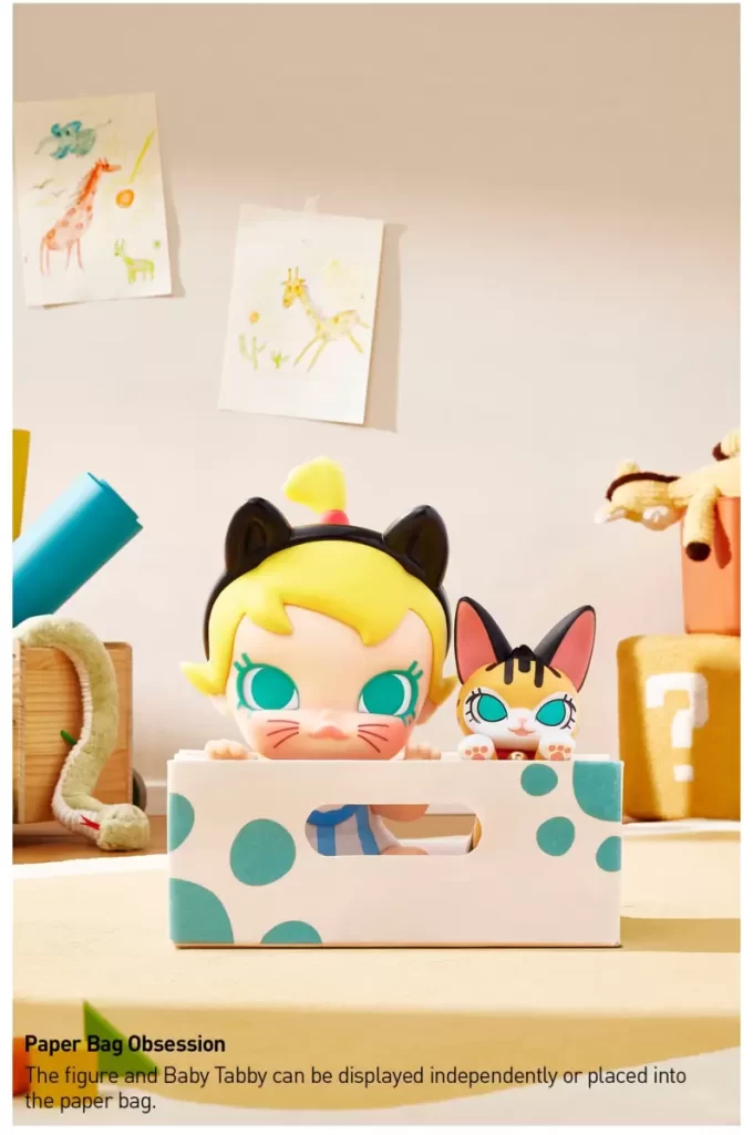 Figurer i Baby Molly- och Baby Tabby-serien Figurer i Baby Molly- och Baby Tabby-serien