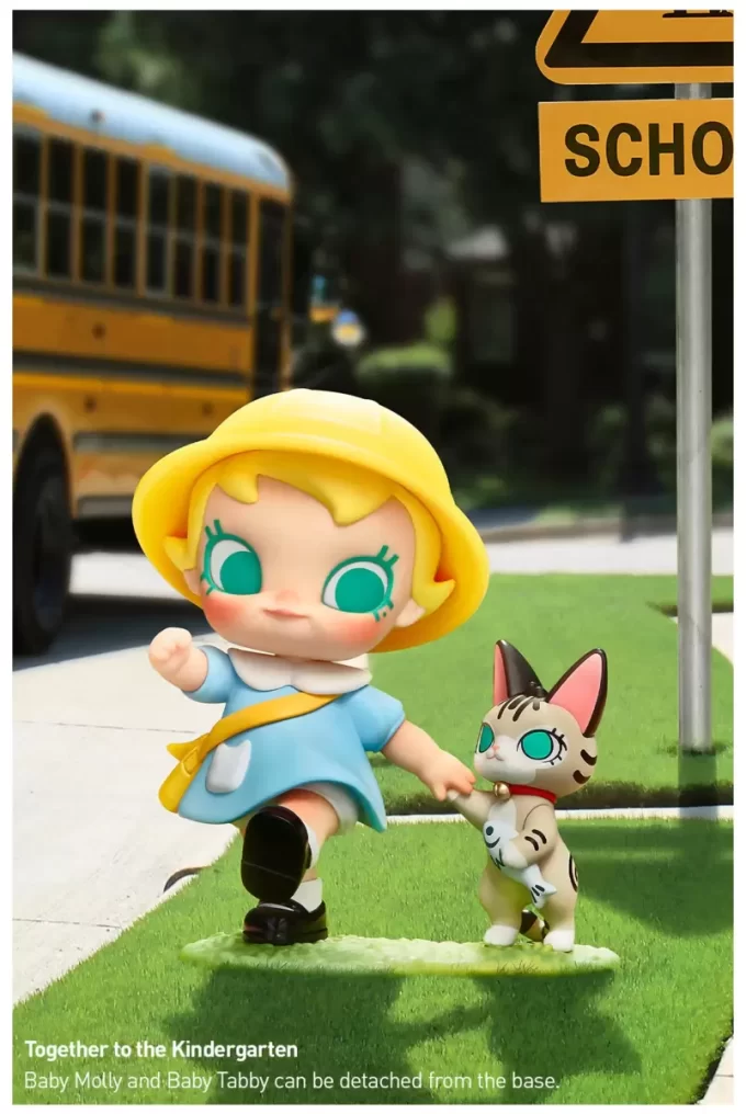 Figurer i Baby Molly- och Baby Tabby-serien Figurer i Baby Molly- och Baby Tabby-serien