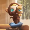 Figurer i Baby Molly- och Baby Tabby-serien Figurer i Baby Molly- och Baby Tabby-serien