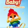 GRÅTLÄBBE MUNTRA UPP, BABY!-SERIEN – Plyschdocka