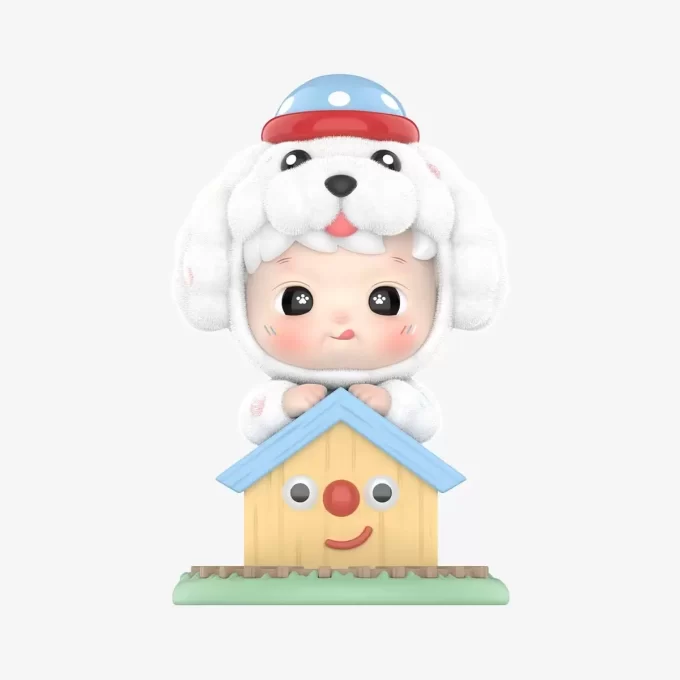 HACIPUPU Fluffig valpfigur