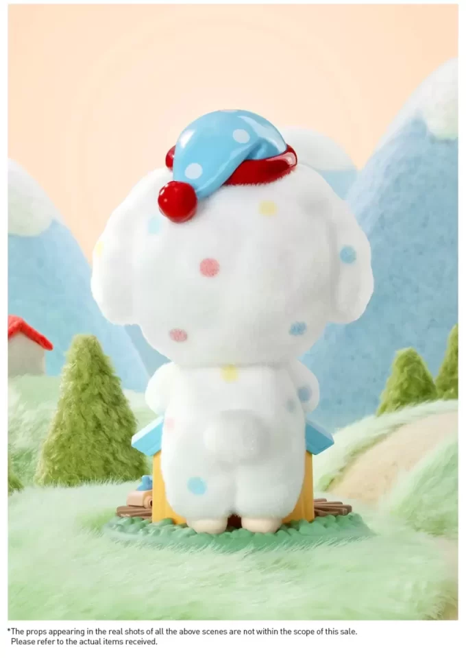 HACIPUPU Fluffig valpfigur