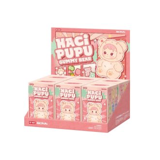 Hacipupu Gummibärs Vinylplyschhänge Förseglat Etui (6 Blindlådaes)