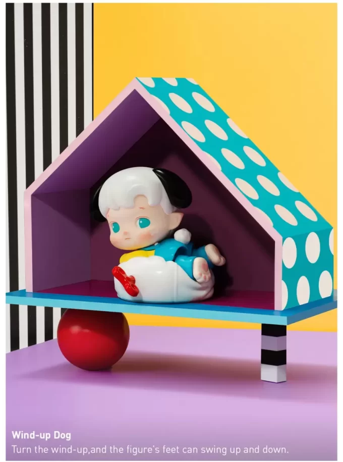 HACIPUPU Rolling Time Machine-figurer