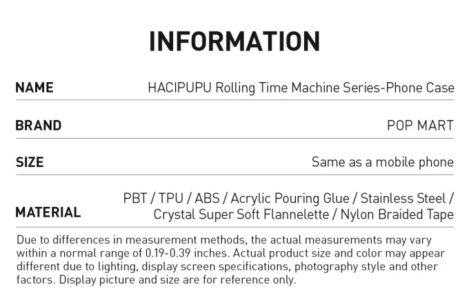 HACIPUPU Rolling Time Machine-serien – Mobilskal