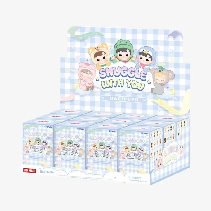 HACIPUPU Snuggle With You-seriens figurer HACIPUPU Snuggle With You-seriens figurer