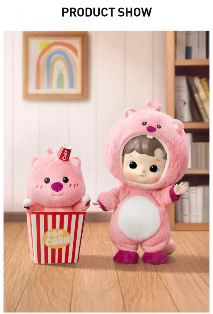 HACIPUPU × ZANMANG LOOPY Actionfigur