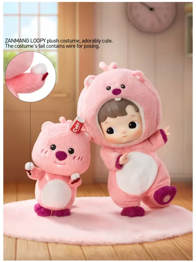 HACIPUPU × ZANMANG LOOPY Actionfigur