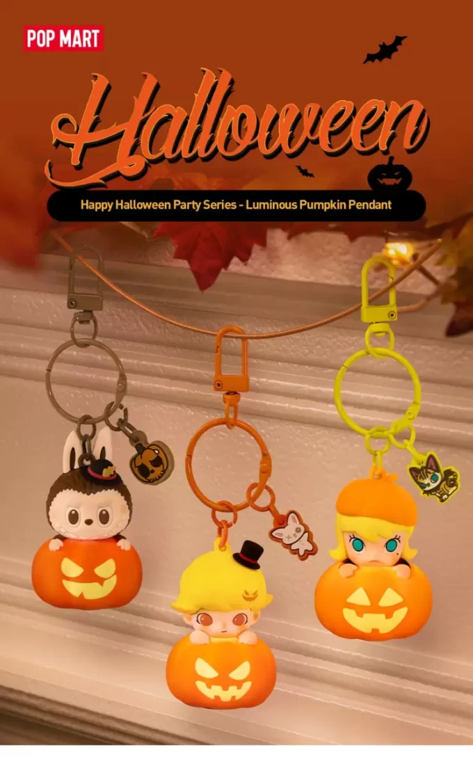Happy Halloween Party-serien – Lysande pumpahänge