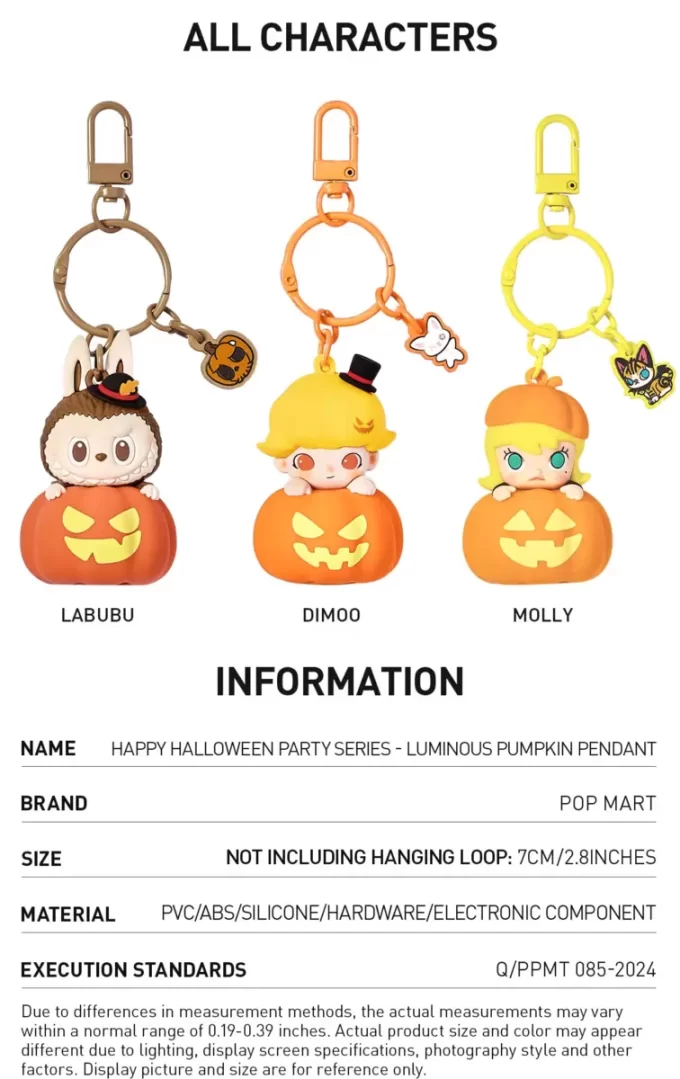 Happy Halloween Party-serien – Lysande pumpahänge