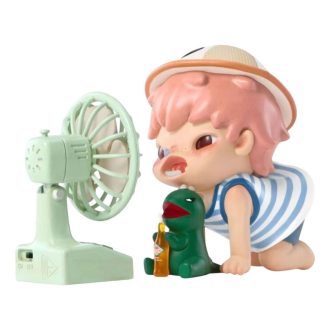 Hirono-figur på PTS internationella leksaksmässa ”Summer Breeze”