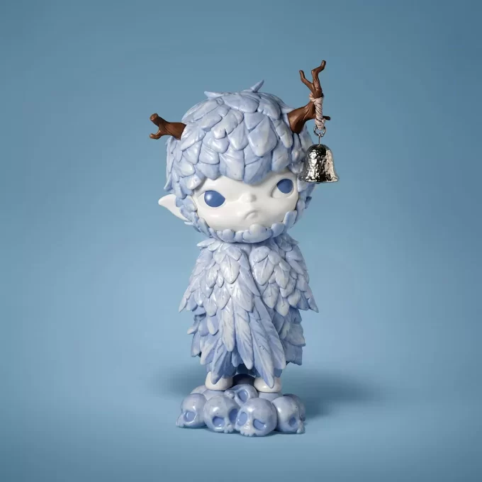 Hirono Keramik Fjäderfigur