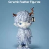 Hirono Keramik Fjäderfigur