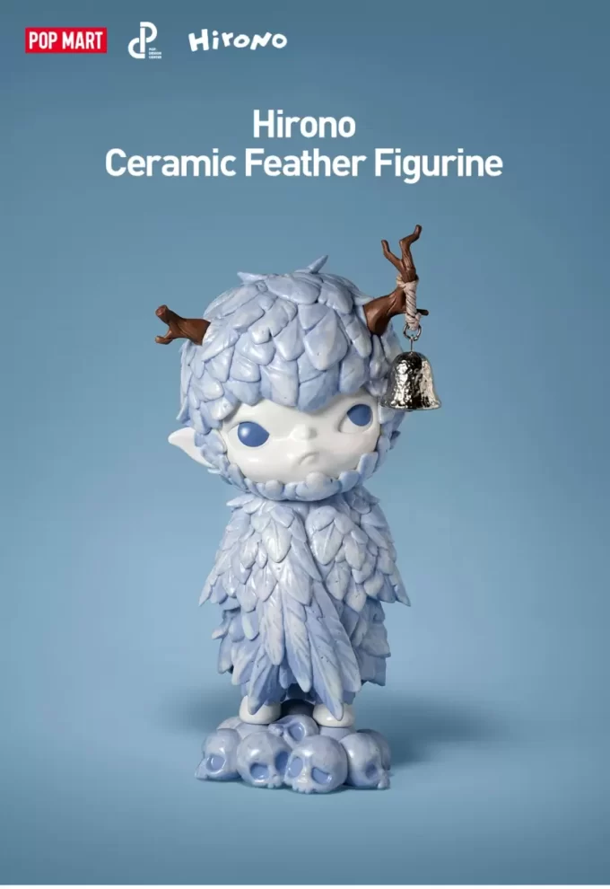 Hirono Keramik Fjäderfigur
