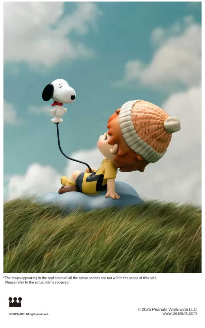 Hirono × Snoopy-figur