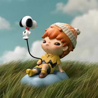 Hirono × Snoopy-figur