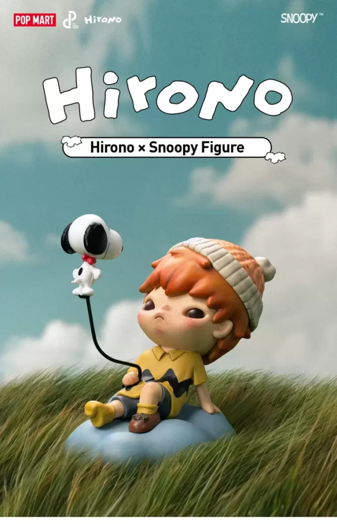 Hirono × Snoopy-figur