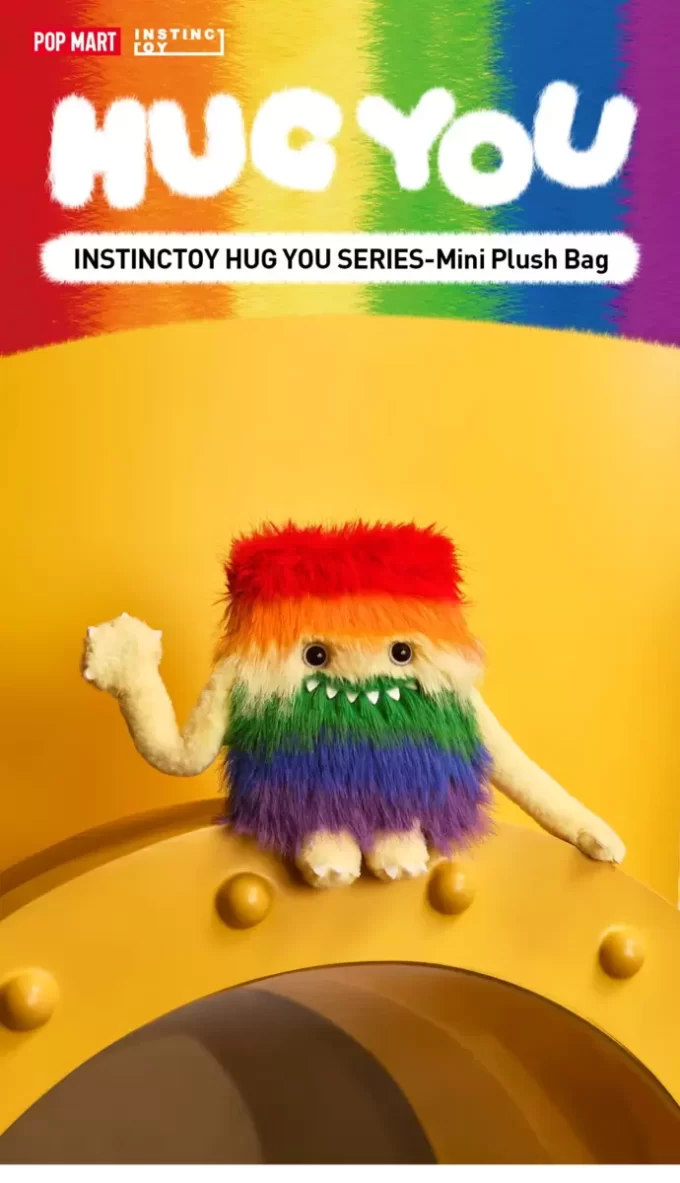 INSTINCTOY HUG YOU-SERIEN – Mini plyschväska