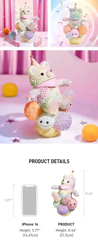 INSTINCTOY Muckey ”Stor fest”-figur
