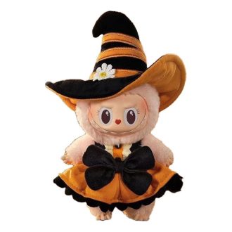 Labubu Magic of Pumpkin Mokoko Vinylplyschhänge (exklusivt i Pop Land)