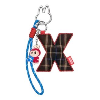 Labubu-nål för kärleksbokstavshänge ”X”